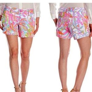 Lilly Pulitzer Callahan Cotton Shorts
Scuba To Cuba Multi Color